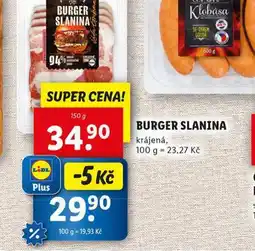 Lidl Gerber slanina nabídka