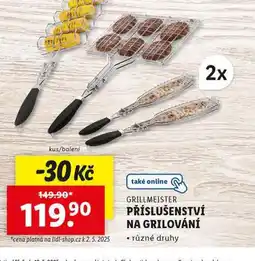 Lidl Příslušenství na grilování nabídka
