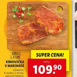 Lidl Krkovička v marinádě nabídka