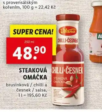 Lidl Steaková omáčka nabídka