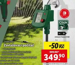 Lidl Zavlažovací počítač nabídka