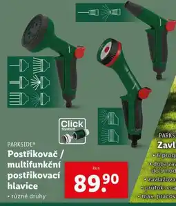 Lidl Postřikovač / multifunkční postřikovací hlavice nabídka
