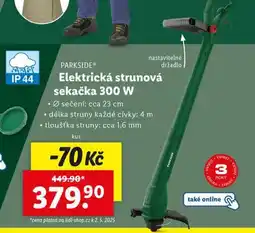 Lidl Elektrická strunová sekačka 300 w nabídka