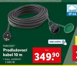 Lidl Prodlužovací kabel 10 m nabídka