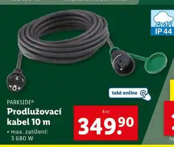 Lidl Prodlužovací kabel 10 m nabídka