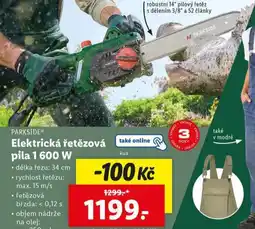 Lidl Elektrická řetězová pila nabídka