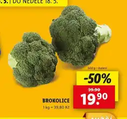Lidl Brokolice nabídka