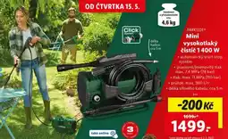 Lidl Mini vysokotlaký čistič 1400 w nabídka