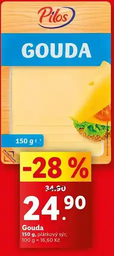 Lidl Gouda nabídka