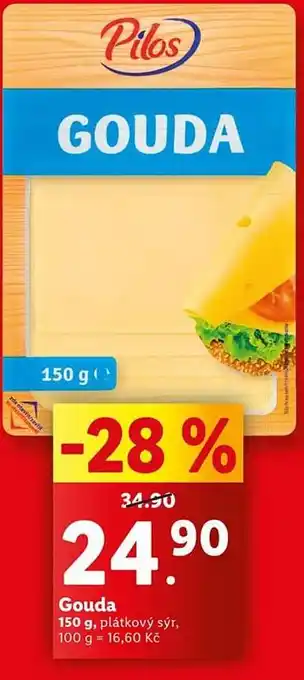 Lidl Gouda nabídka