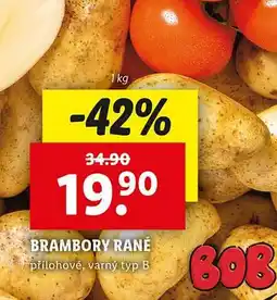 Lidl Brambory rané nabídka