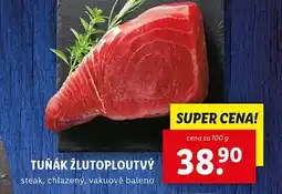 Lidl Tuňák žlutoploutvý nabídka