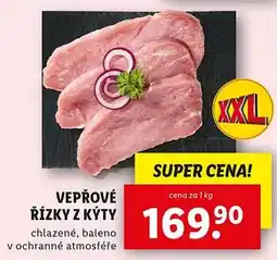 Lidl Vepřové řízky z kýty nabídka