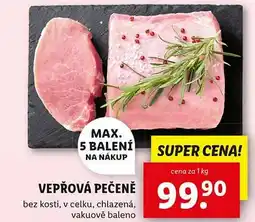 Lidl Vepřová pečeně nabídka