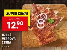 Lidl Uzená vepřová žebra nabídka