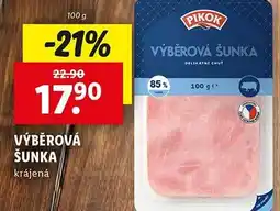 Lidl Výběrová šunka nabídka