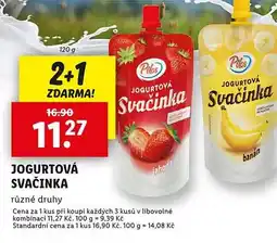 Lidl Jogurtová svačinka nabídka
