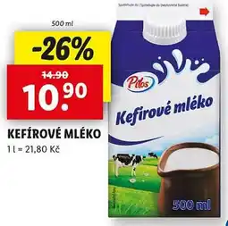 Lidl Kefírové mléko nabídka