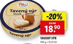 Lidl Tavený sýr nabídka