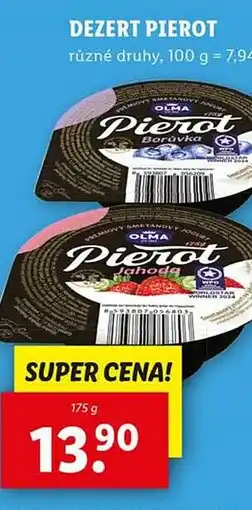 Lidl Dezert pierot nabídka