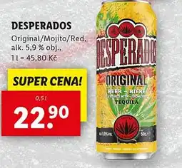 Lidl DESPERADOS nabídka