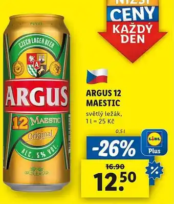 Lidl Argus 12 maestic nabídka