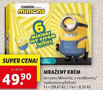Lidl Mražený krém nabídka
