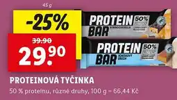 Lidl Proteinová tyčinka nabídka