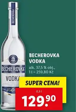 Lidl Becherovka vodka nabídka