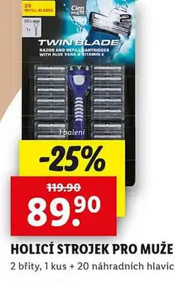 Lidl Holicí strojek pro muže nabídka