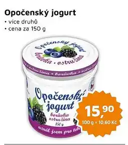 Můjobchod Opočenský jogurt nabídka