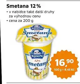 Můjobchod Smetana 12% nabídka