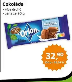 Můjobchod Čokoláda Orion nabídka