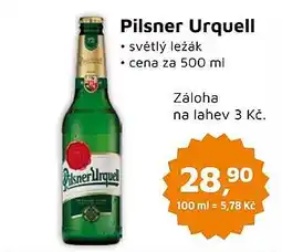 Můjobchod Pilsner Urquell nabídka