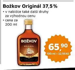 Můjobchod Božkov Originál 37,5% nabídka