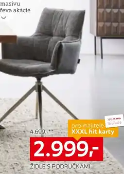 XXXLutz Židle s područkami nabídka