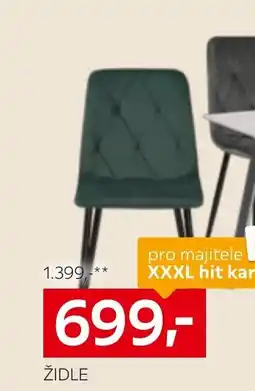 XXXLutz Židle nabídka
