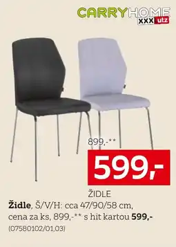 XXXLutz Židle nabídka