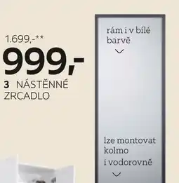 XXXLutz Nástěnné zrcadlo nabídka