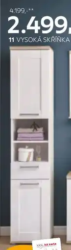 XXXLutz Vysoká skříňka nabídka
