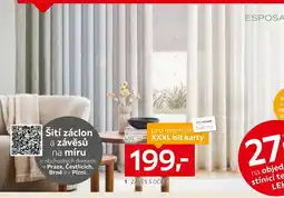 XXXLutz Závěs s očky nabídka