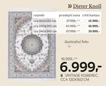 XXXLutz Vintage koberec nabídka