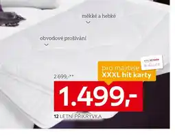 XXXLutz Letní přikrývka nabídka