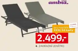 XXXLutz Zahradní lehátko nabídka
