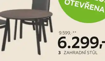 XXXLutz Zahradní stůl nabídka