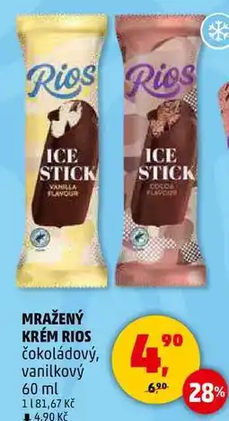 Penny Market MRAŽENÝ KRÉM RIOS čokoládový, 60 ml nabídka