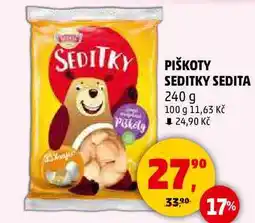 Penny Market PIŠKOTY SEDITKY SEDITA, 240 g nabídka