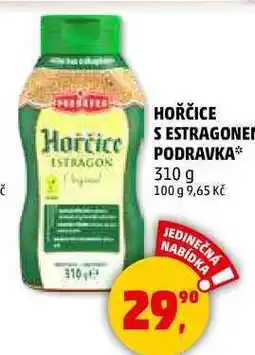 Penny Market HOŘČICE S ESTRAGONEM PODRAVKA, 310 g nabídka
