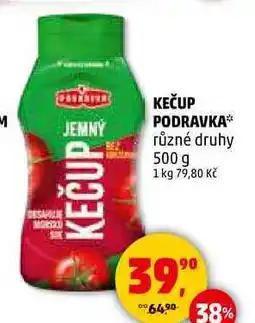 Penny Market KEČUP PODRAVKA různé druhy, 500 g nabídka