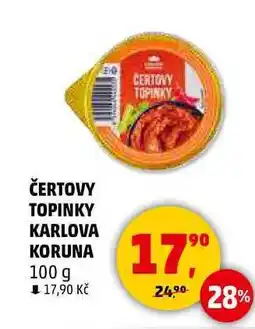 Penny Market ČERTOVY TOPINKY KARLOVA KORUNA, 100 g nabídka